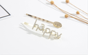 Happy Letters Bobby Pins Set