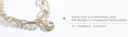Imitation Pearls Chain Double-Layer Bracelet