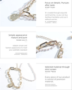 Imitation Pearls Chain Double-Layer Bracelet