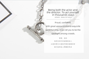 Round Plate Tassel Bracelet