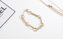 Geometry Double-Layer Bracelet