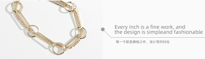 Geometry Double-Layer Bracelet