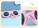 Lovely Flower Flexible TPE Sunglasses for Kids (Pink) (5-12Y)