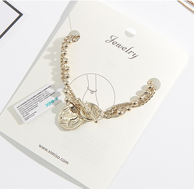 Portrait Wave Chain Bracelet