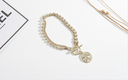 Portrait Wave Chain Bracelet