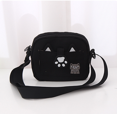 Cat Paw Square Shoulder Bag for Children