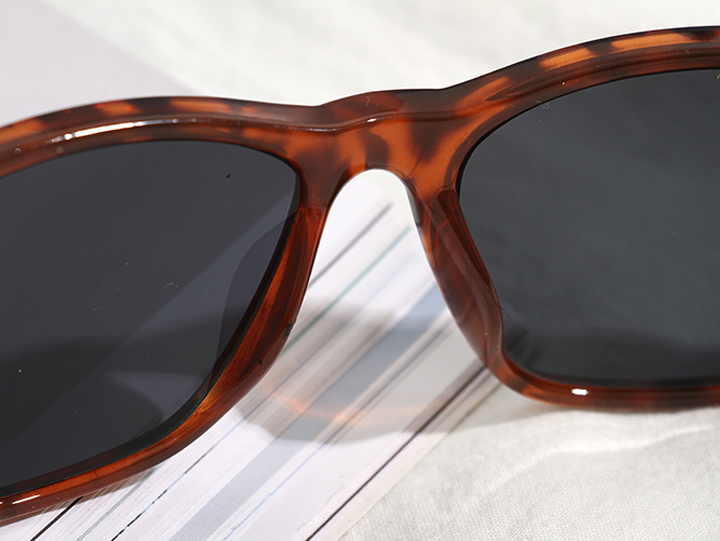 Trendy Leopard Print Sunglasses for Women (Orange)