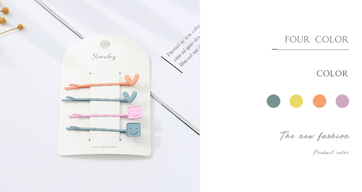 Hearts Hairpins Set