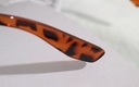 Trendy Leopard Print Sunglasses for Women (Orange)