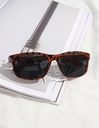Trendy Leopard Print Sunglasses for Women (Orange)
