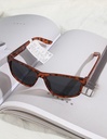 Trendy Leopard Print Sunglasses for Women (Orange)