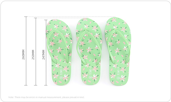 Flower Flip Flops for Ladies 