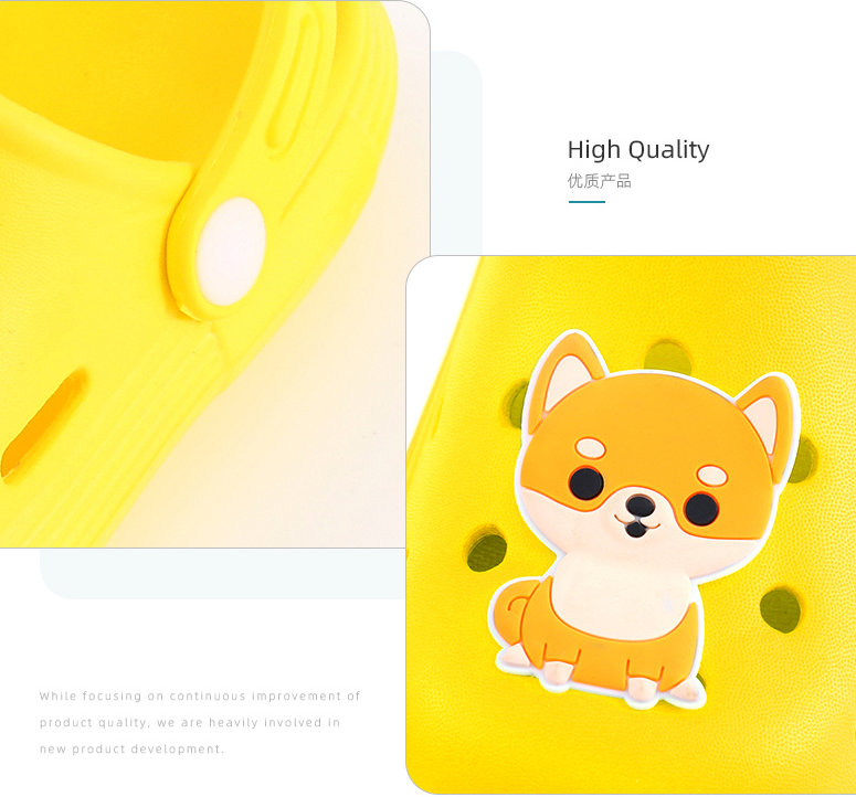 Cute Shiba Inu Soft-soled Sandal for Kids 