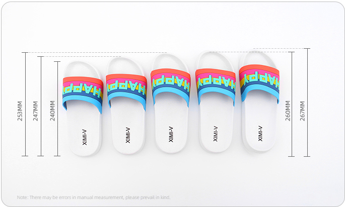 Creative Letter Slide Sandals for Ladies 