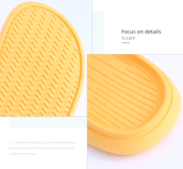 Simple Comfortable Bathroom Slippers for Ladies 