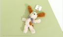 Fluffy Bow Dog Decoration