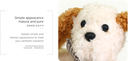 Fluffy Bow Dog Decoration