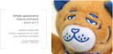 Funny Expression Tiger Hero Decoration