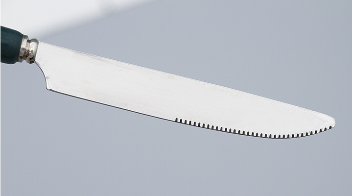 430 Stainless Steel Dinner Knife with Ceramic Handle