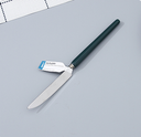 Diamond Design 430 Stainless Steel Dinner Knife with Ceramic Handle