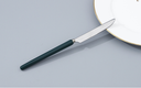 Diamond Design 430 Stainless Steel Dinner Knife with Ceramic Handle