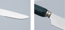Diamond Design 430 Stainless Steel Dinner Knife with Ceramic Handle
