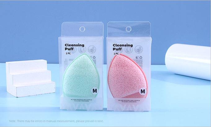 Drop-shaped Exfoliating Facial Cleansing Puff(M)