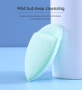 Drop-shaped Exfoliating Facial Cleansing Puff(M)