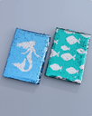 Ocean Collection Sequin Notebook (80gsm) (80 Sheets)
