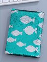 Ocean Collection Sequin Notebook (80gsm) (80 Sheets)