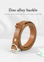 Simple Style Round Knot  Belt for Women
