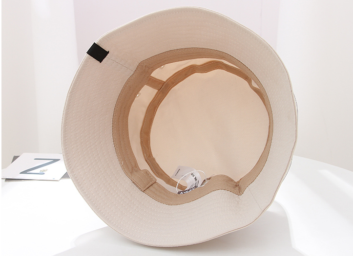  Simple Style Sun-Protection Visor Sunhat(Light Khaki)