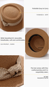 Fashion Knot Woven Hat