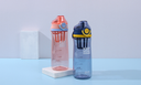 Unlimited Vitality Series Flip Top Shaker Bottle 550ml/18.5fl.oz.(Blue)