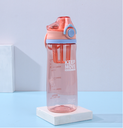 Unlimited Vitality Series Flip Top Shaker Bottle 550ml/18.5fl.oz.(Pink)