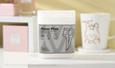 Dull Polish Box Dental Floss Pick(White)(60 Count)