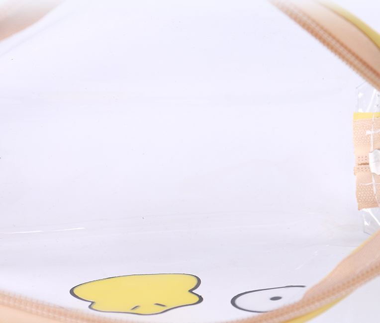 Cartoon Animal Expression Transparent Makeup Bag （assorted colours）