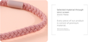 Simple Artificial Pearl Knitting Hair Tie Set of 5 PCS