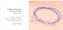 Simple Rings Bow Hair Tie Set of 5 PCS