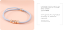 Simple Rings Bow Hair Tie Set of 5 PCS