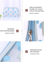 Dot Pattern Transparent Makeup Bag（assorted colours）