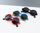 Wavy Temples TPE Sunglasses for Kids （for 8 and 12 years old)
