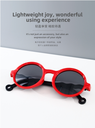 Wavy Temples TPE Sunglasses for Kids （for 8 and 12 years old)