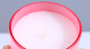 Curved Bottom Candle（Black Rose & Amber Aroma） 158g/5.5oz.
