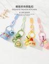 Fork and Cake Painted Buckle Charm
