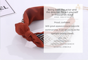 Brick Red Lines Headband