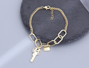 Key Thick Chain Bracelet