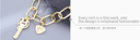 Key Thick Chain Bracelet