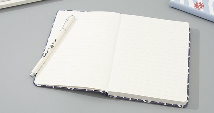 Marine Collection PU Notebook (36K, 96 Sheets)