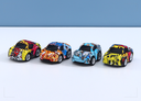 Mini Alloy Pull Back Graffiti Car Toy（TN-1133B）
